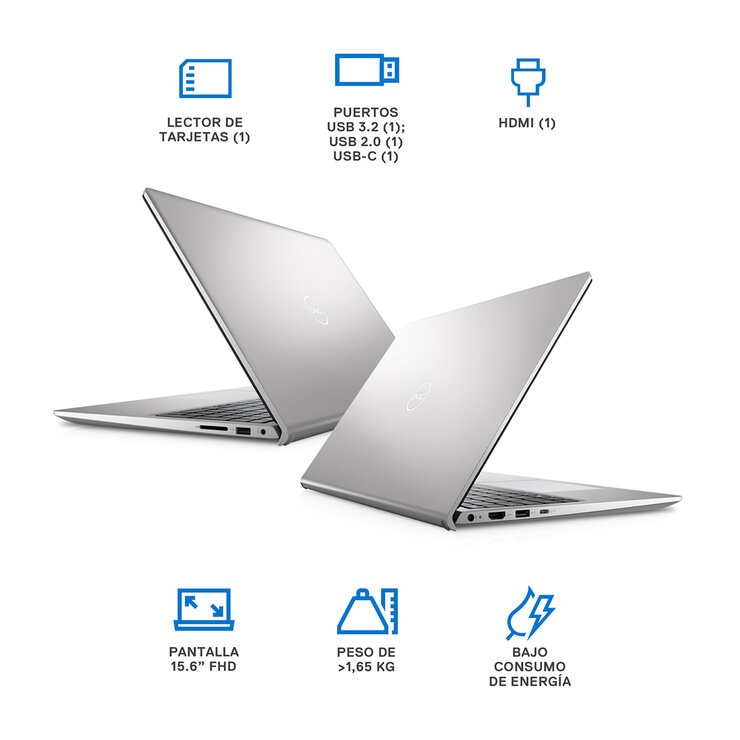 DELL Inspiron 3530 Laptop 15.6" Full HD Intel Core i5 16GB 512GB SSD — Imagen 3 de 4