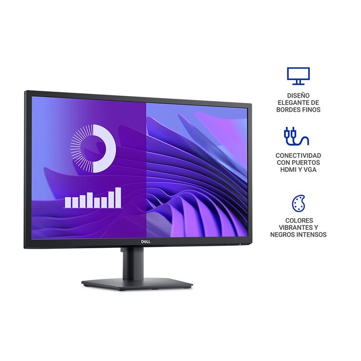 DELL Monitor 23.8" Full HD E2425H — Imagen 3 de 4