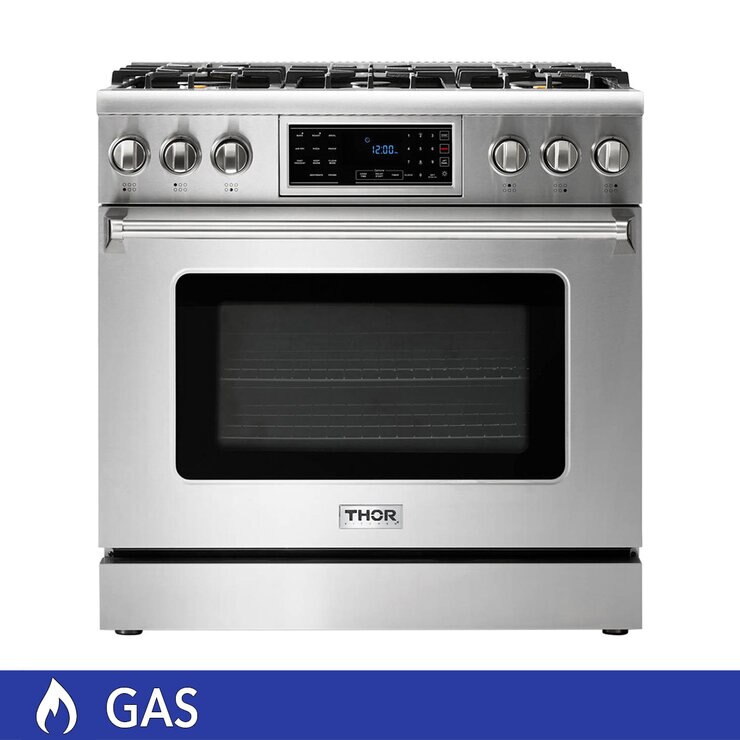 Thor Kitchen Estufa Gas 36" con 6 Quemadores — Imagen 1 de 4