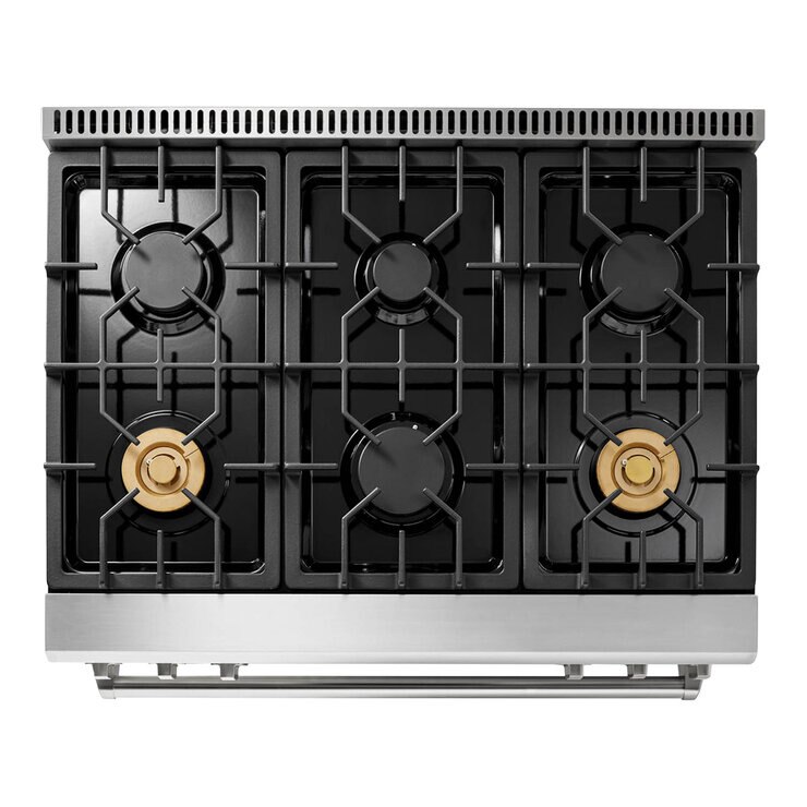 Thor Kitchen Estufa Gas 36" con 6 Quemadores — Imagen 2 de 4