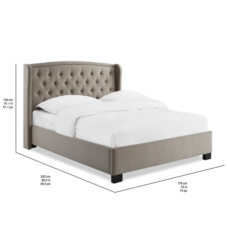 Sealy, Luna, Cama King Tapizada — Imagen 2 de 4