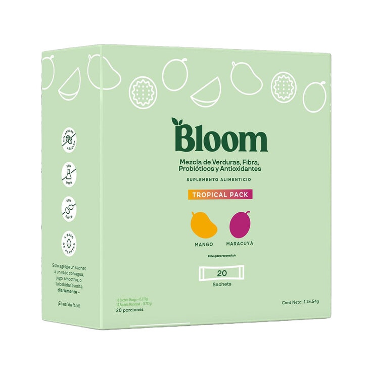 Bloom Tropical Pack 20 Sachets — Imagen 2 de 3