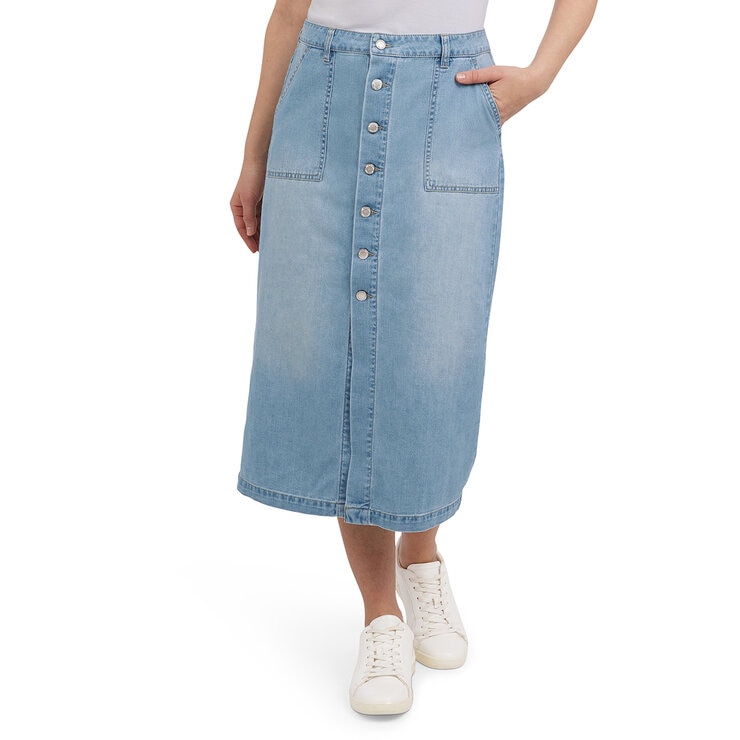 Wrangler Falda de Mezclilla para Dama Varias Tallas y Colores — Imagen 1 de 3