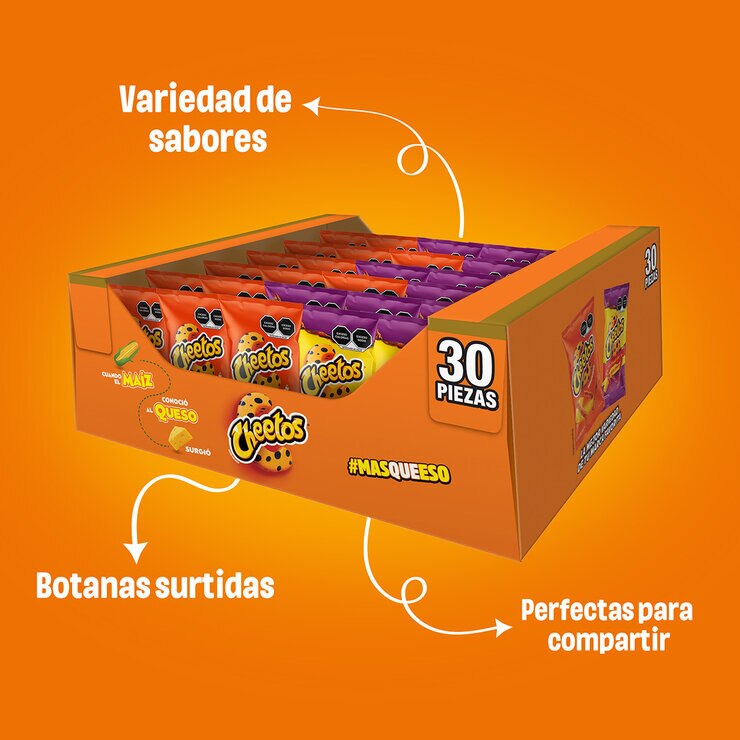 Cheetos Botana Surtida 30/20gr — Imagen 3 de 4