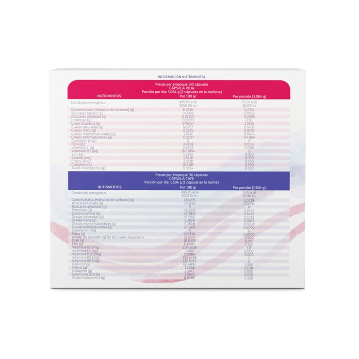 Inversión Femme Plus 60 cápsulas rojas y 30 cápsulas café — Imagen 3 de 4