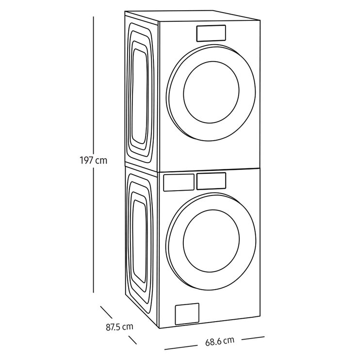 Samsung Centro de Lavado de Gas Bespoke 26kg — Imagen 3 de 4