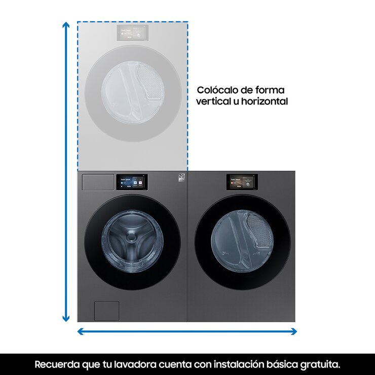 Samsung Centro de Lavado de Gas Bespoke 26kg — Imagen 2 de 4