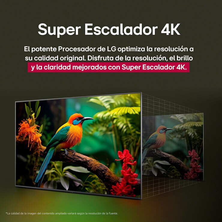 LG Pantalla 86" UHD 4K AI Smart TV — Imagen 3 de 4
