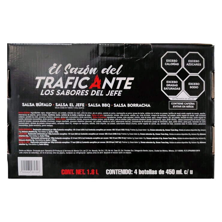 El Traficante Salsas 4/355 ml — Imagen 2 de 2