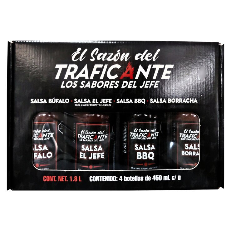 El Traficante Salsas 4/355 ml — Imagen 1 de 2
