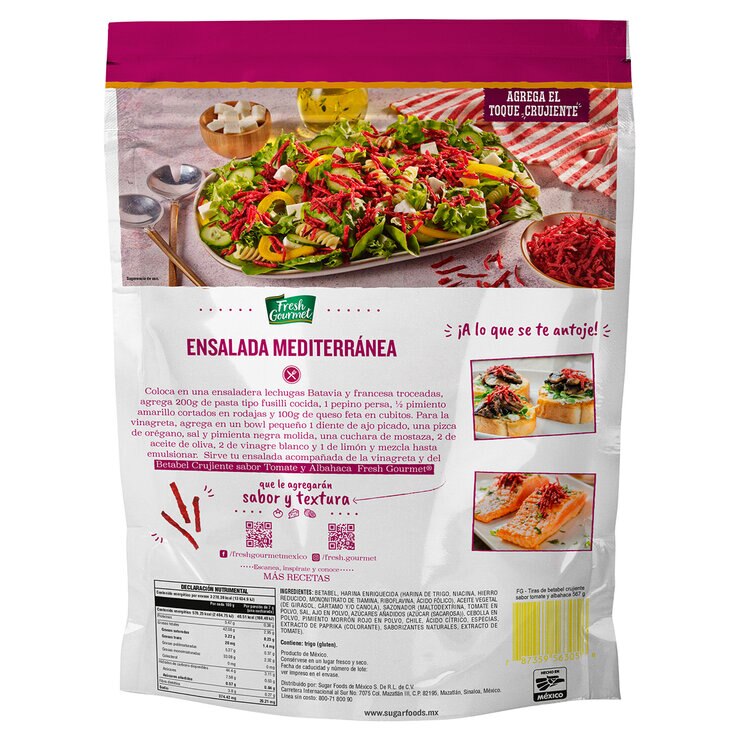 Fresh Gourmet Tiras De Betabel Crujiente 567 g — Imagen 2 de 4