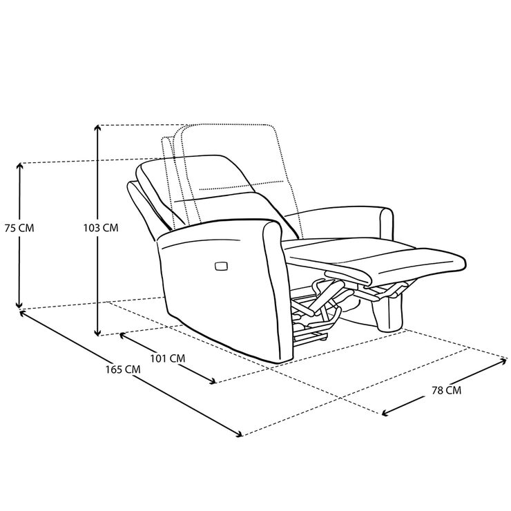 Violanti, Reclinable — Imagen 2 de 4