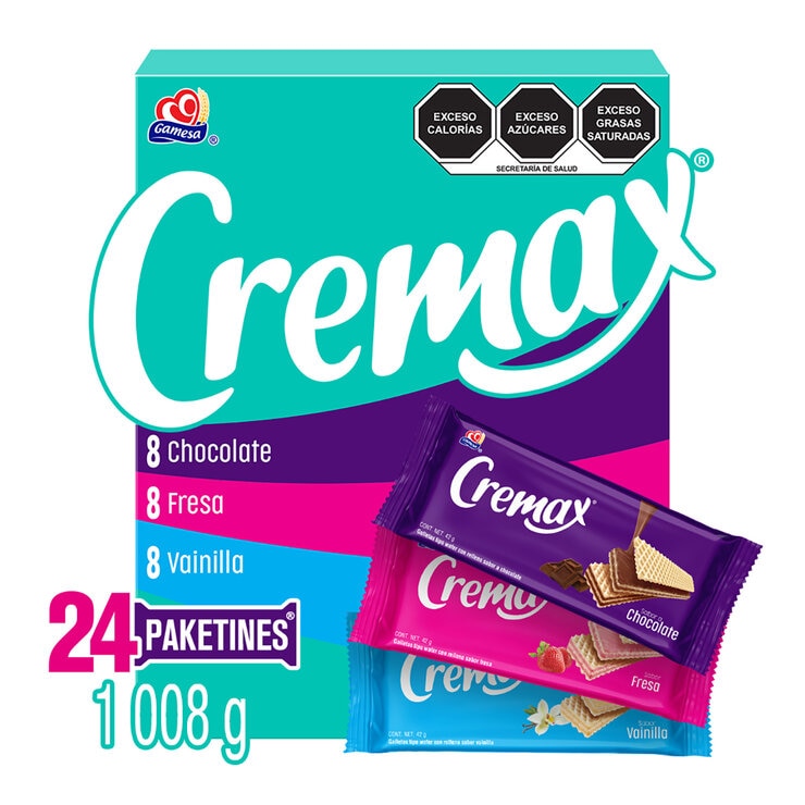 Cremax Galletas Surtidas 24/42 g — Imagen 1 de 4