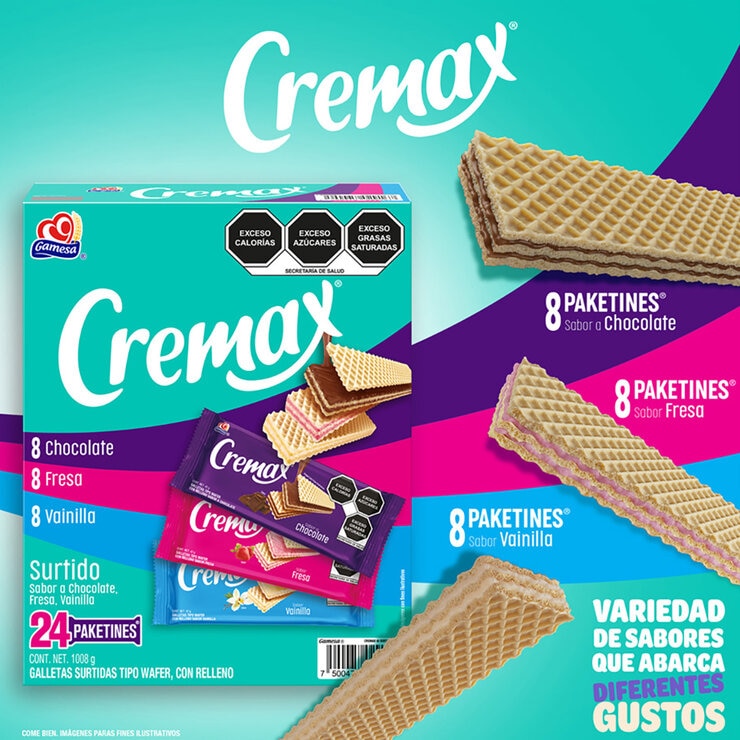 Cremax Galletas Surtidas 24/42 g — Imagen 4 de 4