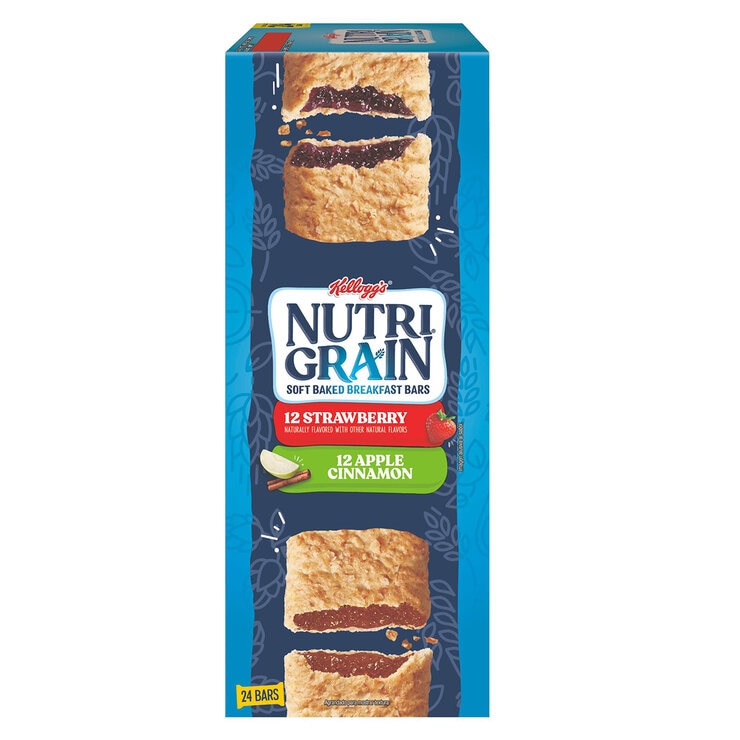 Nutri Grain Barras de Cereal Sabor Fresa y Manzana 24/37 g — Imagen 2 de 4