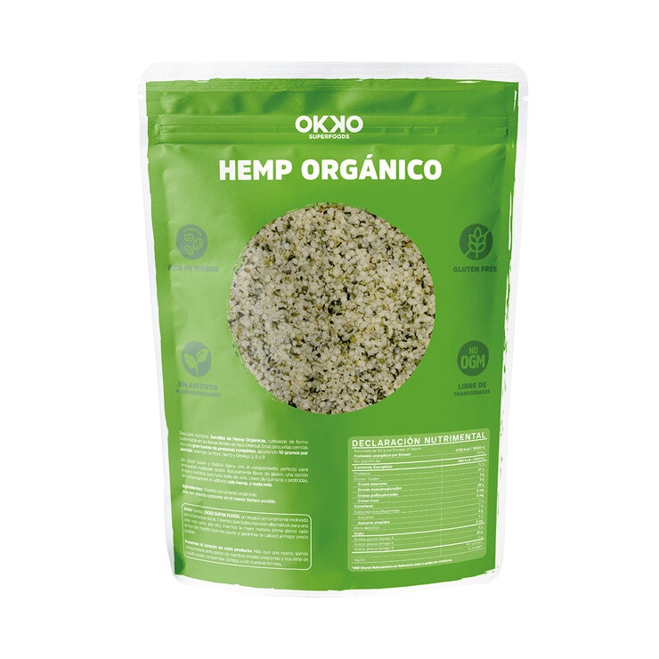 Okko Hemp Pepitas De Cáñamo Orgánico 1 kg — Imagen 3 de 4