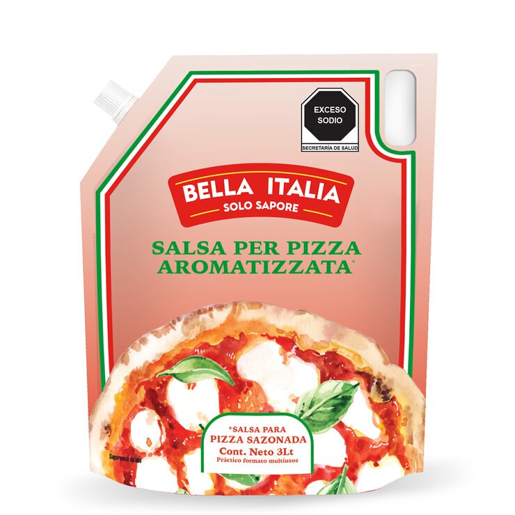 Bella Italia Salsa para Pizza 3 L — Imagen 1 de 2