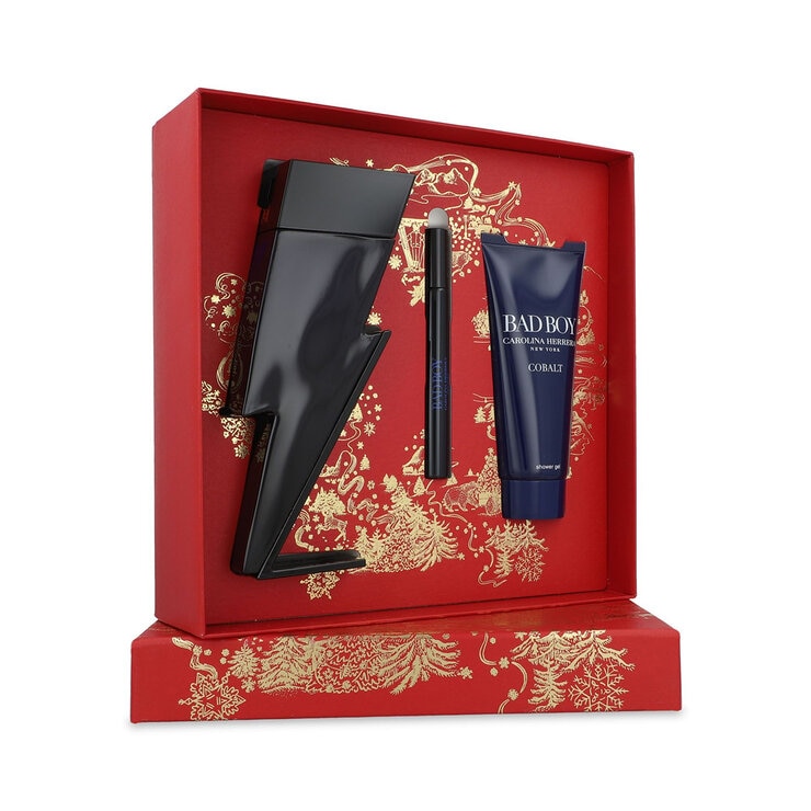 Carolina Herrera Bad Boy Cobalt Elixir 3 pzas — Imagen 2 de 2