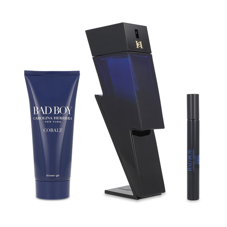 Carolina Herrera Bad Boy Cobalt Elixir 3 pzas — Imagen 1 de 2