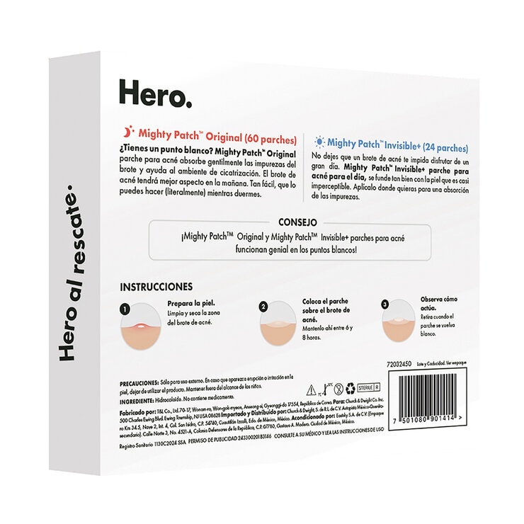 Hero Mighty Patch, Parches para Acné 84 pzas — Imagen 3 de 4