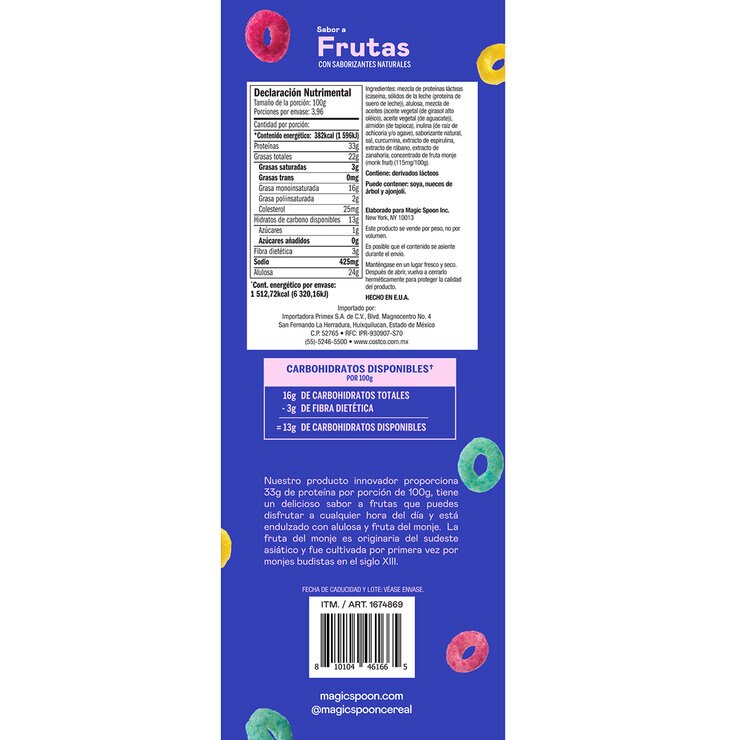 Magic Spoon Cereal con Proteína Sabor a Frutas 396 g — Imagen 4 de 4