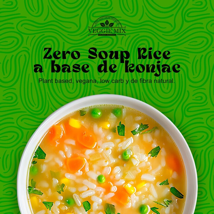 Veggie Zero Sopa Instantánea de Arroz 6/85 g — Imagen 2 de 3