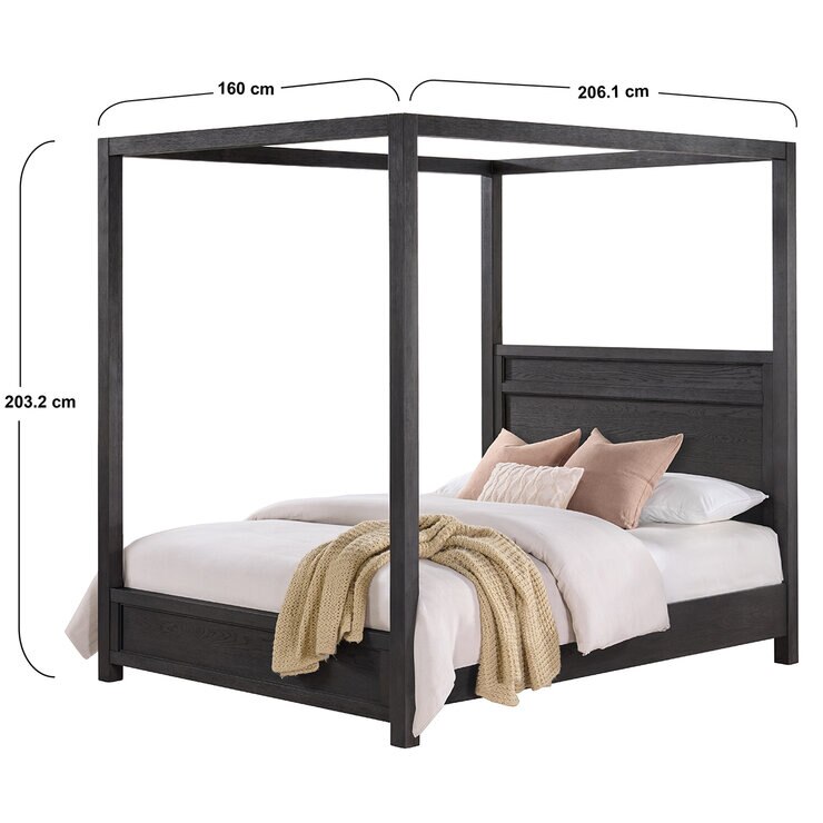 Universal Broadmoore, Cama Tamaño Queen Con Dosel — Imagen 3 de 4