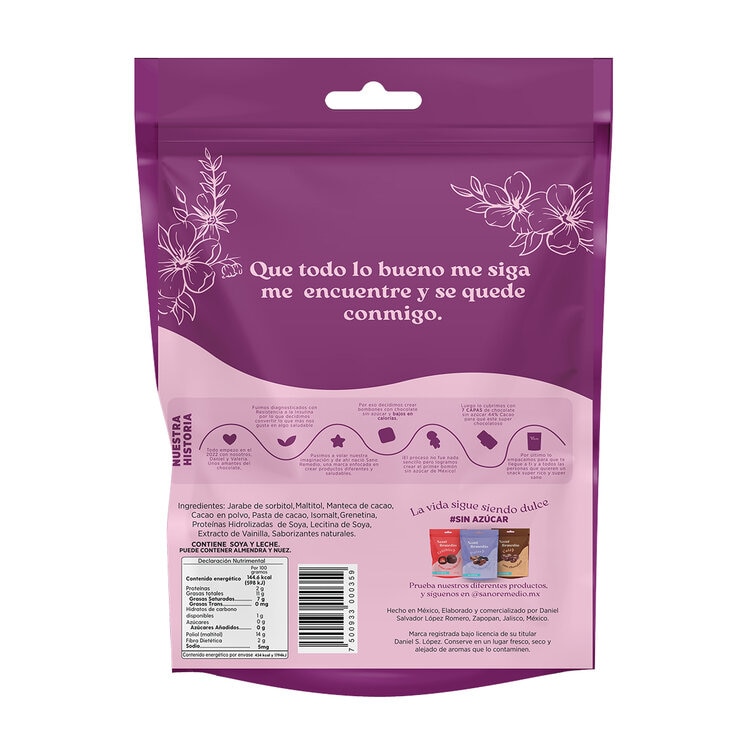 Sano Remedio Bombones Cubiertos de Chocolate sin Azúcar 300 g — Imagen 2 de 2