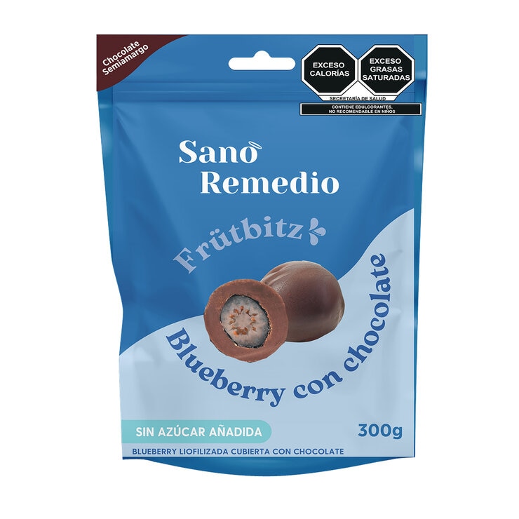 Frutbitz Blue Berrys Liofilizadas con Chocolate sin Azúcar 300 g — Imagen 1 de 2