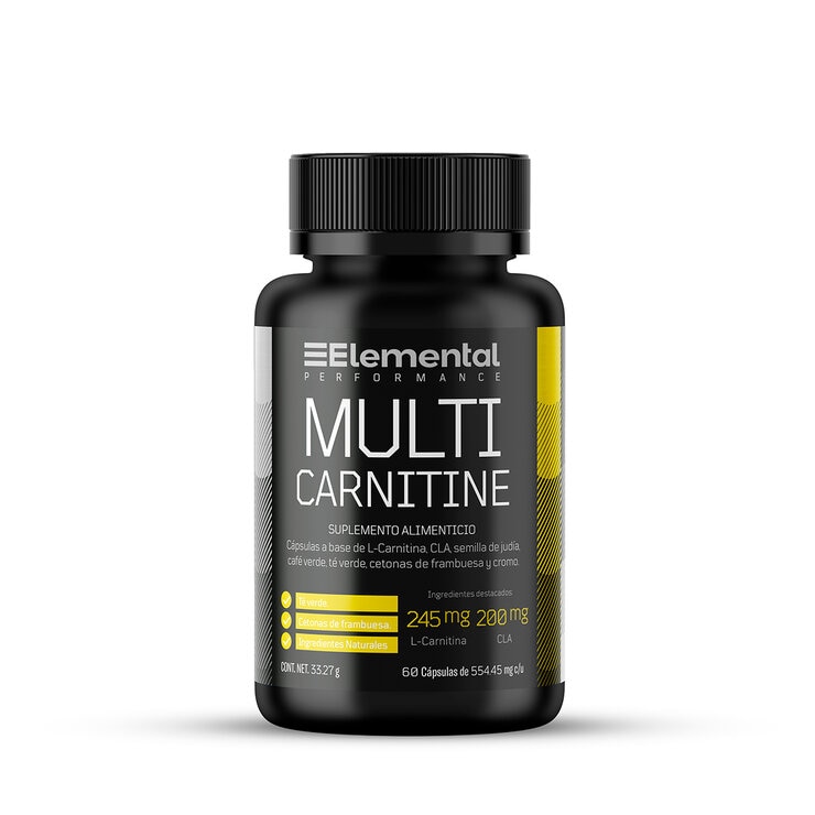 Elemental Performance Multi carnitine 2 frascos de 60 cápsulas c/u — Imagen 4 de 4