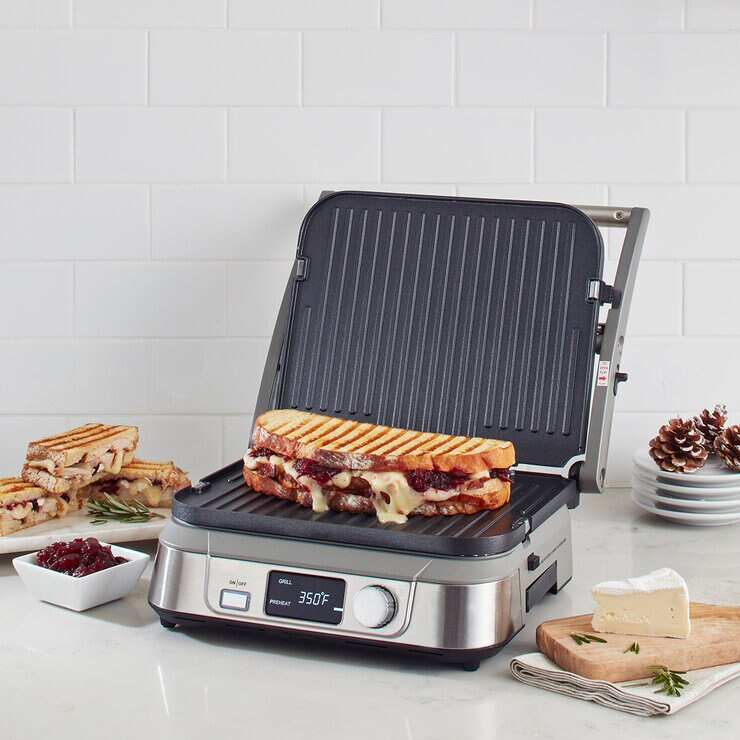 Cuisinart, Parilla y Plancha Eléctrica, 5 en 1 — Imagen 2 de 4