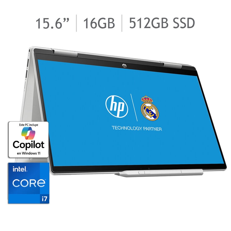 HP Pavilion x360 14-ek1013la Laptop 14" Full HD Intel Core i3 8GB 512GB SSD + 12 Meses M365 — Imagen 1 de 4