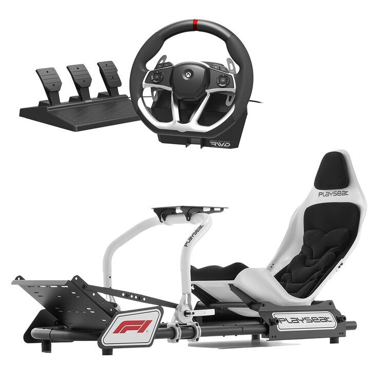 Bundle Playseat Asiento Instinct Edición F1 + Volante Hori DLX — Imagen 2 de 4
