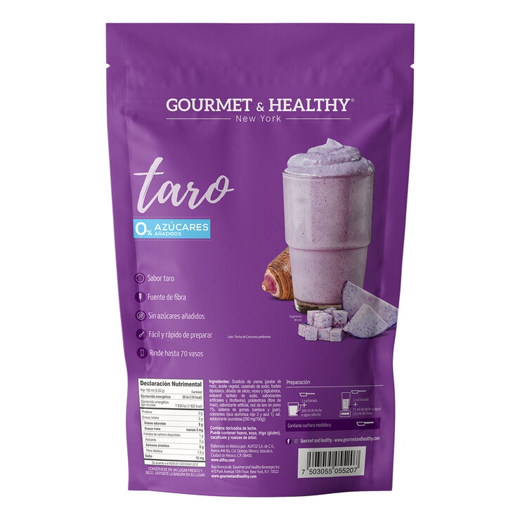 Gourmet & Healthy Bebida de Taro 700 g — Imagen 3 de 3