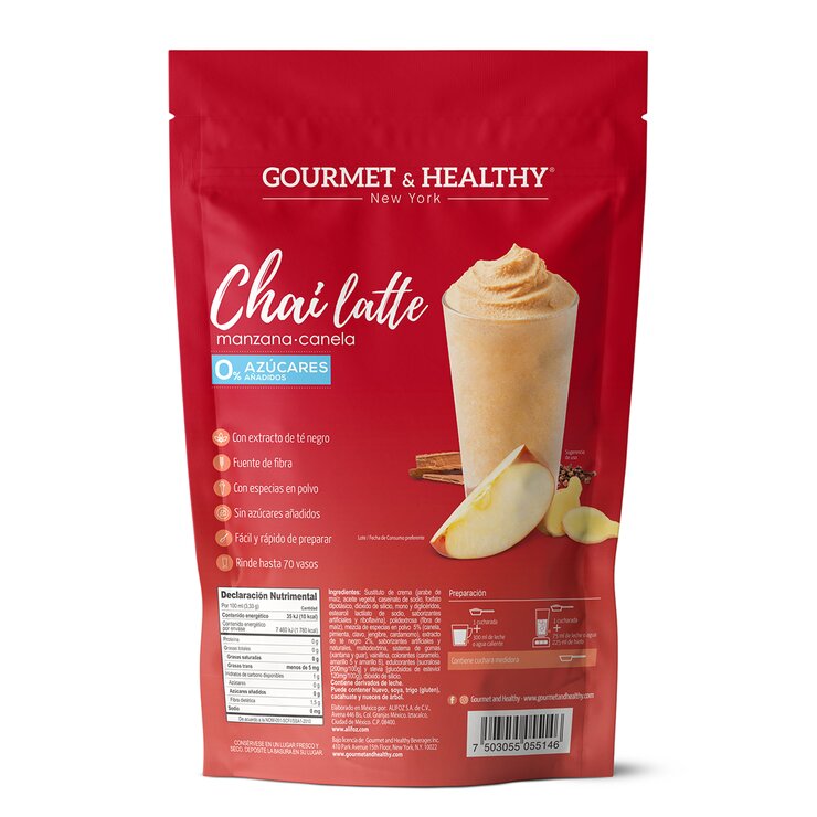 Gourmet & Healthy Chai Manzana-Canela 700 g — Imagen 3 de 3