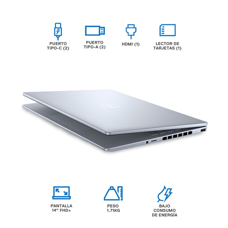 DELL Inspiron 7440 Laptop 14" Full HD Intel Core i7 16GB 1TB SSD — Imagen 3 de 4