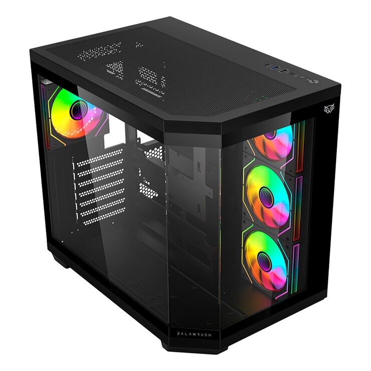 Balamrush Gabinete Gamer Tank Master 9600TB Negro — Imagen 4 de 4