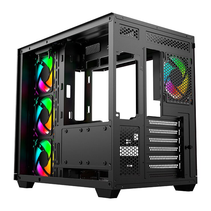 Balamrush Gabinete Gamer Tank Master 9600TB Negro — Imagen 3 de 4