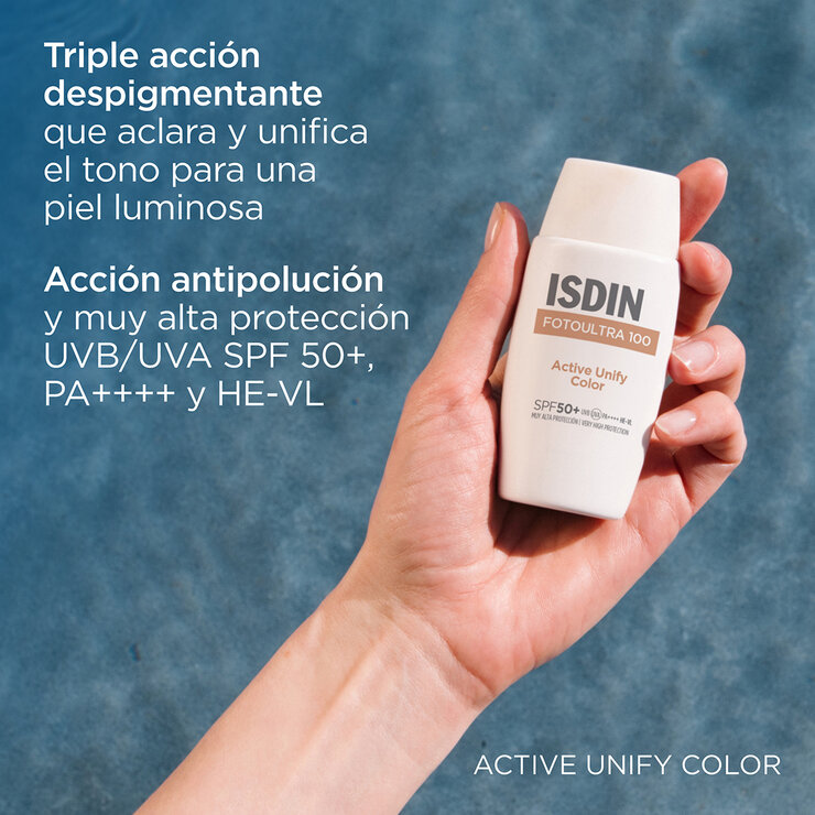 Isdin FotoUltra 100 Active Unify  50ml — Imagen 2 de 3