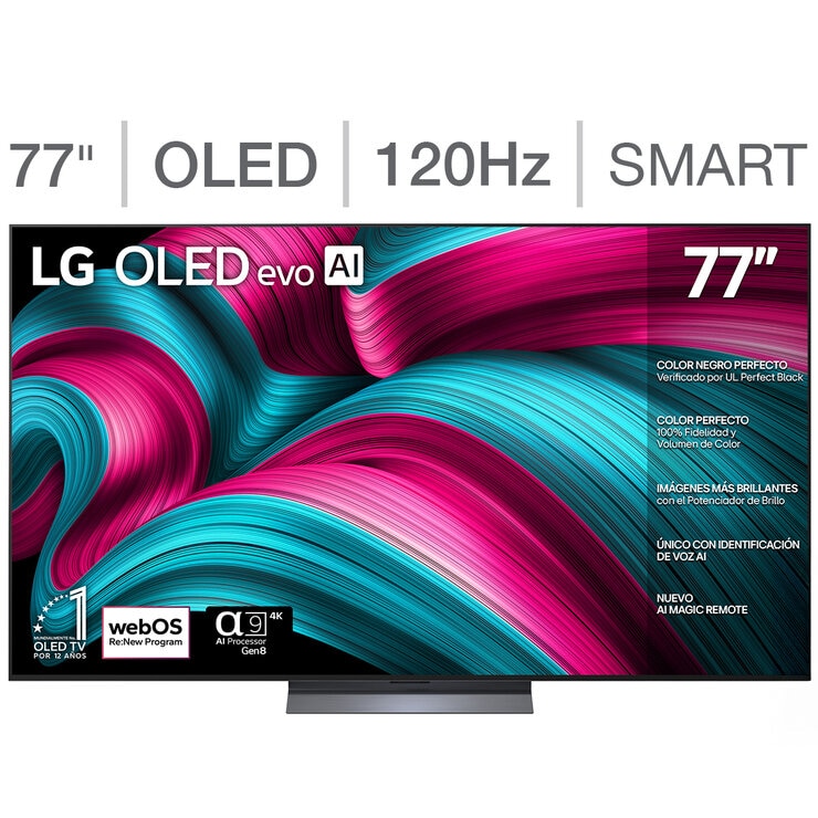 LG Pantalla 77" OLEDevo 4K Smart TV