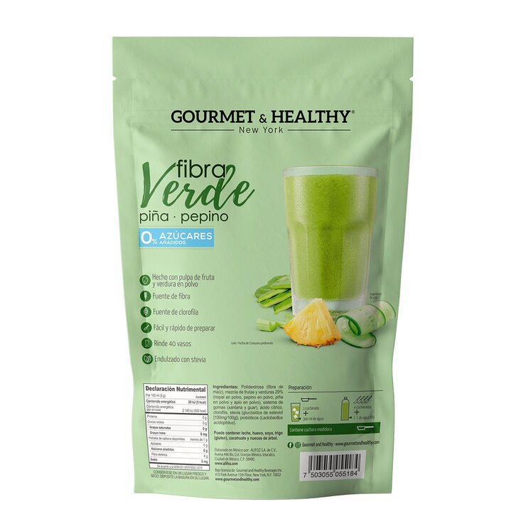 Gourmet & Healthy Fibra Verde 600 g — Imagen 2 de 3