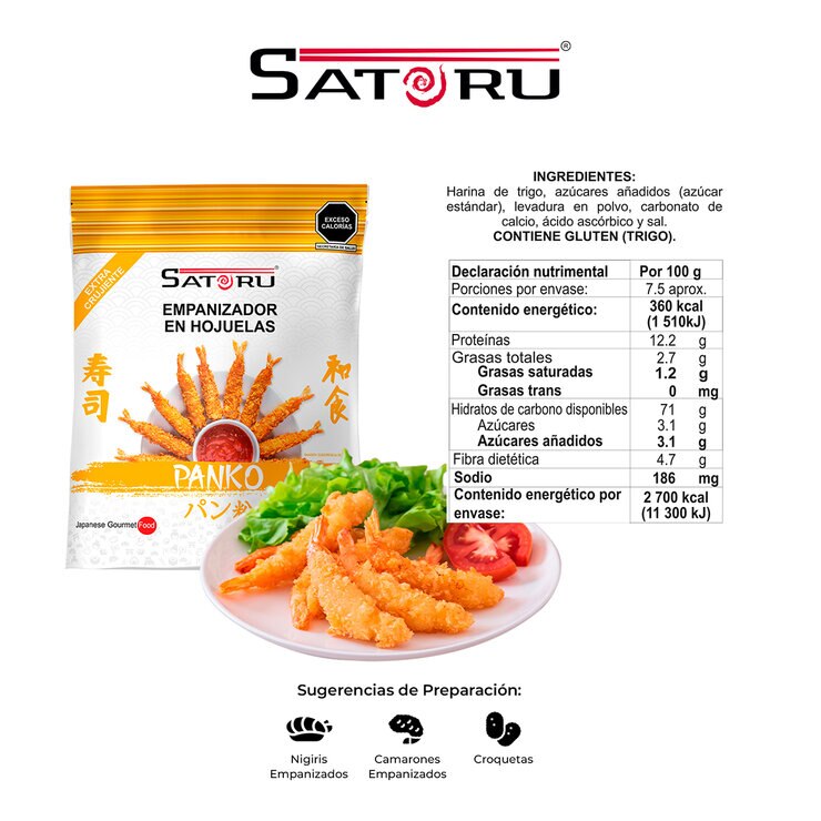 Satoru Panko Empanizador 750 g — Imagen 3 de 3