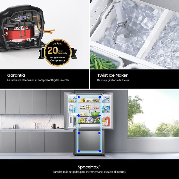 Samsung Refrigerador 22' French Door — Imagen 4 de 4