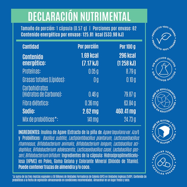 Birdman Premium Probiotic 62 Cápsulas — Imagen 2 de 4