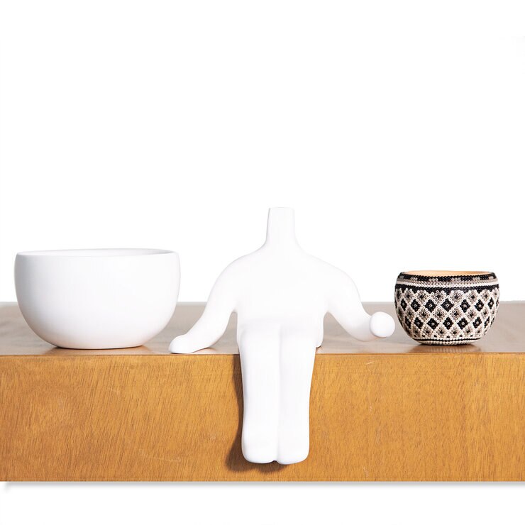 Estudio Floga, Robert Set de 2 Macetas estilo Huichol — Imagen 4 de 4
