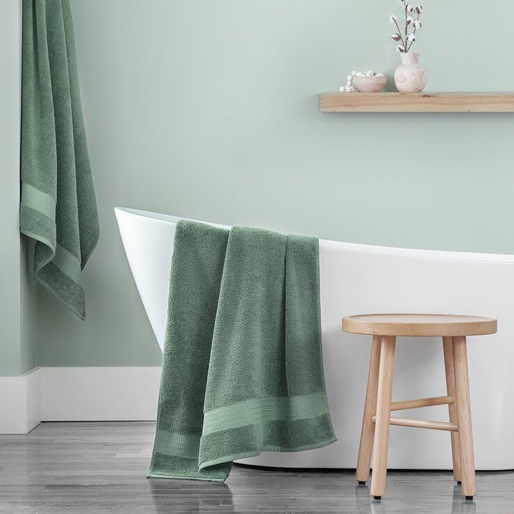 Purely Indulgent, Toalla para Baño ,Color Verde — Imagen 1 de 3