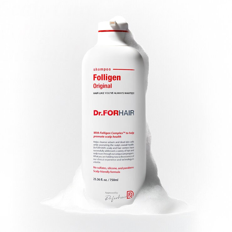 Dr.FORHAIR Shampoo Anticaída 2 pzas de 750 ml — Imagen 4 de 4