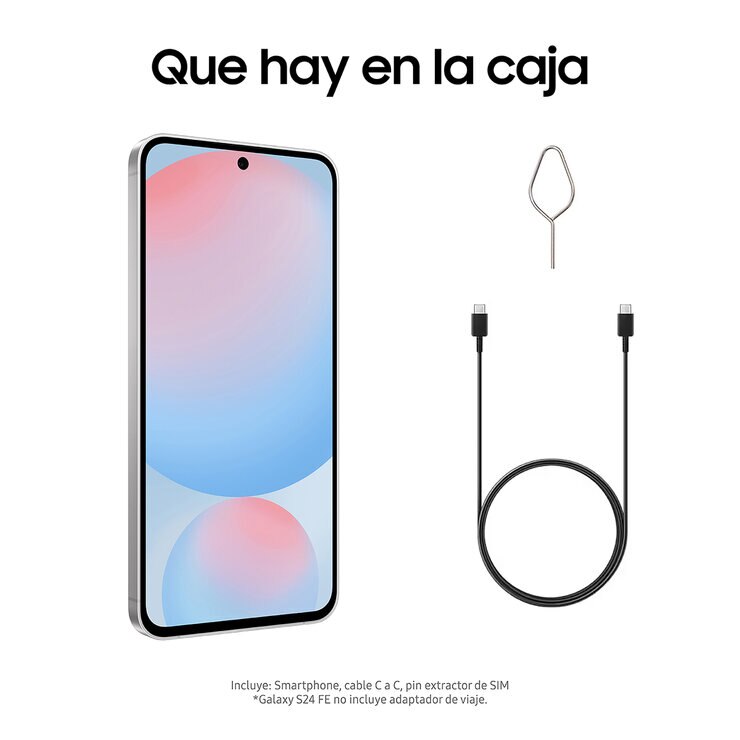 Samsung Galaxy S24 FE 128GB Azul — Imagen 2 de 4