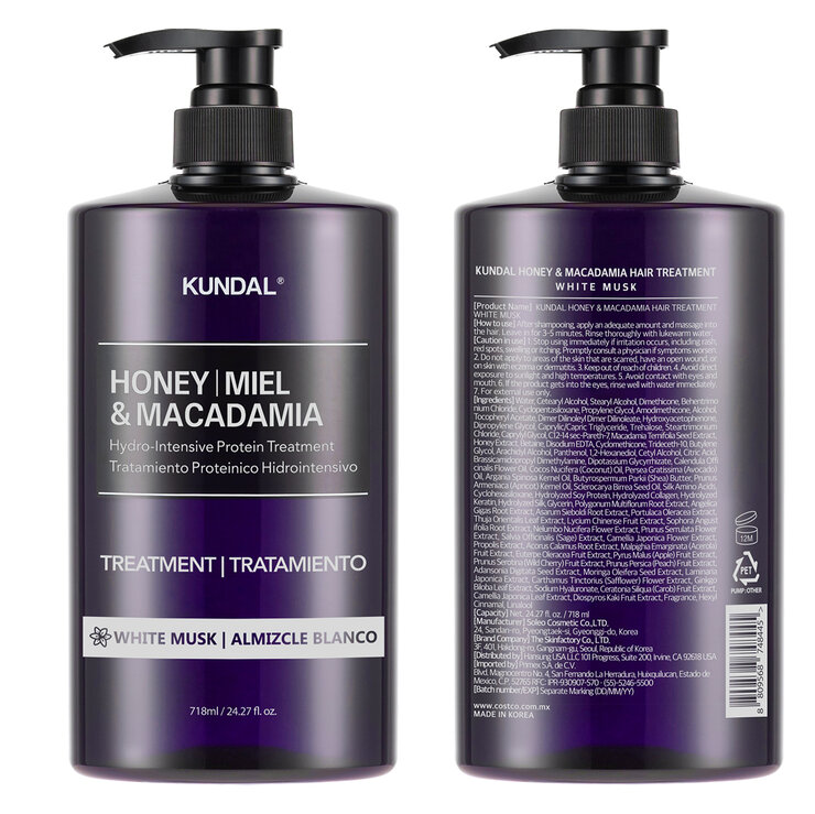 Kundal Set Coreano de Shampoo y Tratamiento Capilar 2 piezas de 718 mL — Imagen 3 de 4