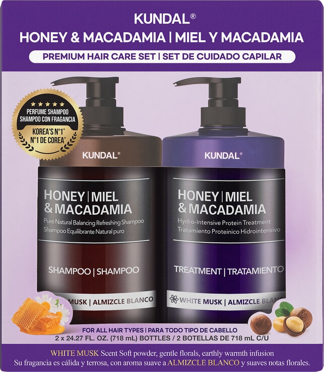 Kundal Set Coreano de Shampoo y Tratamiento Capilar 2 piezas de 718 mL — Imagen 1 de 4